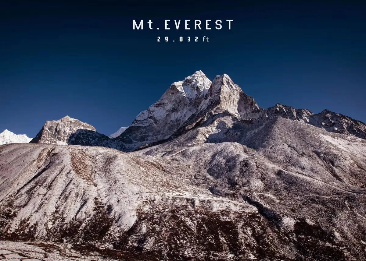 Mount Everest Landscape Canvas Print
