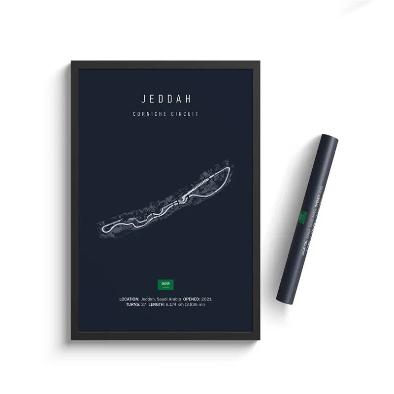 Formula One Track Circuits Canvas Prints
