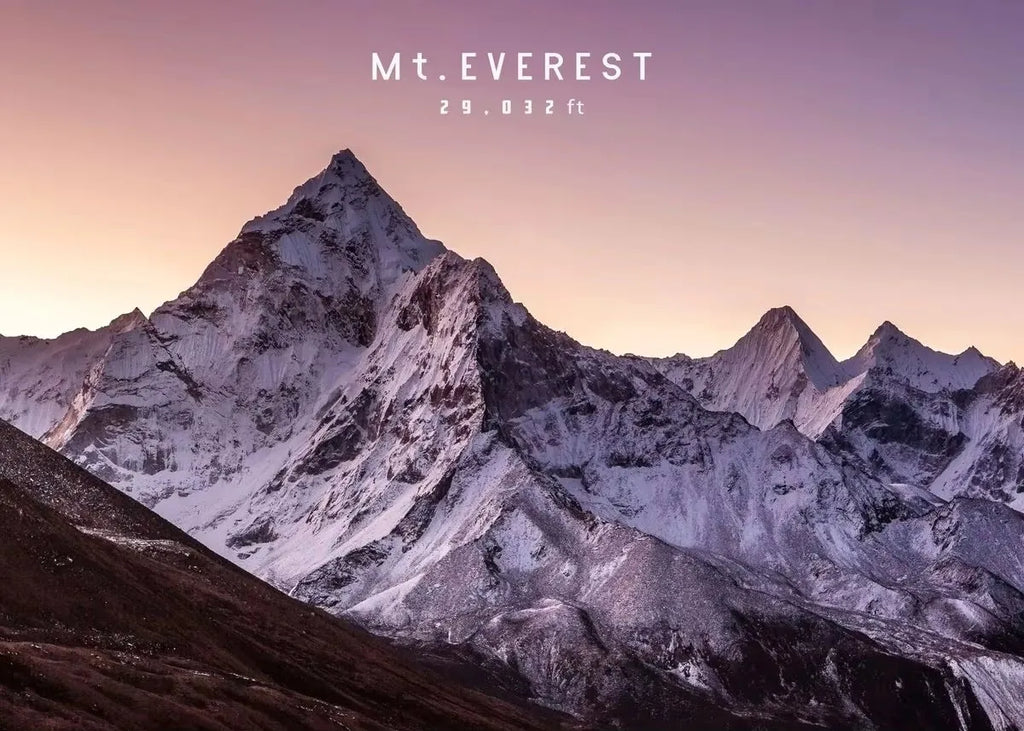 Mount Everest Landscape Canvas Print