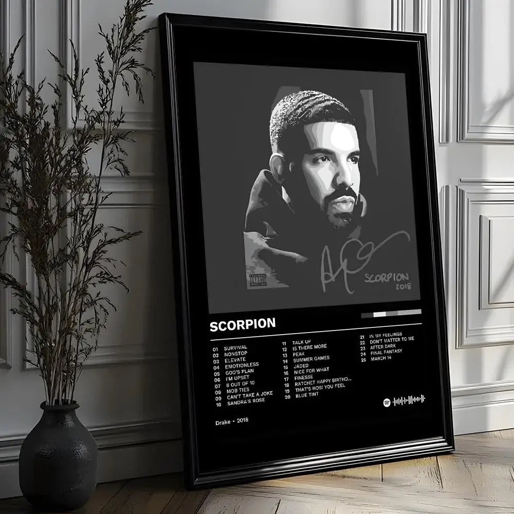Drake ICEMAN Album Cover Poster