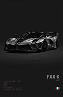 Minimalist Black FXX K Poster