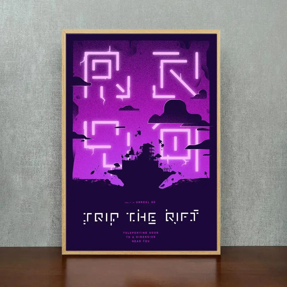 Fortnite Gaming Wall Art Poster