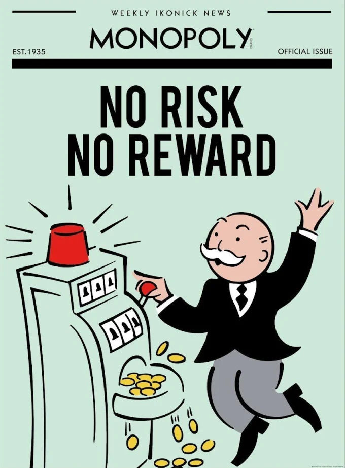 Monopoly Motivational Canvas Print