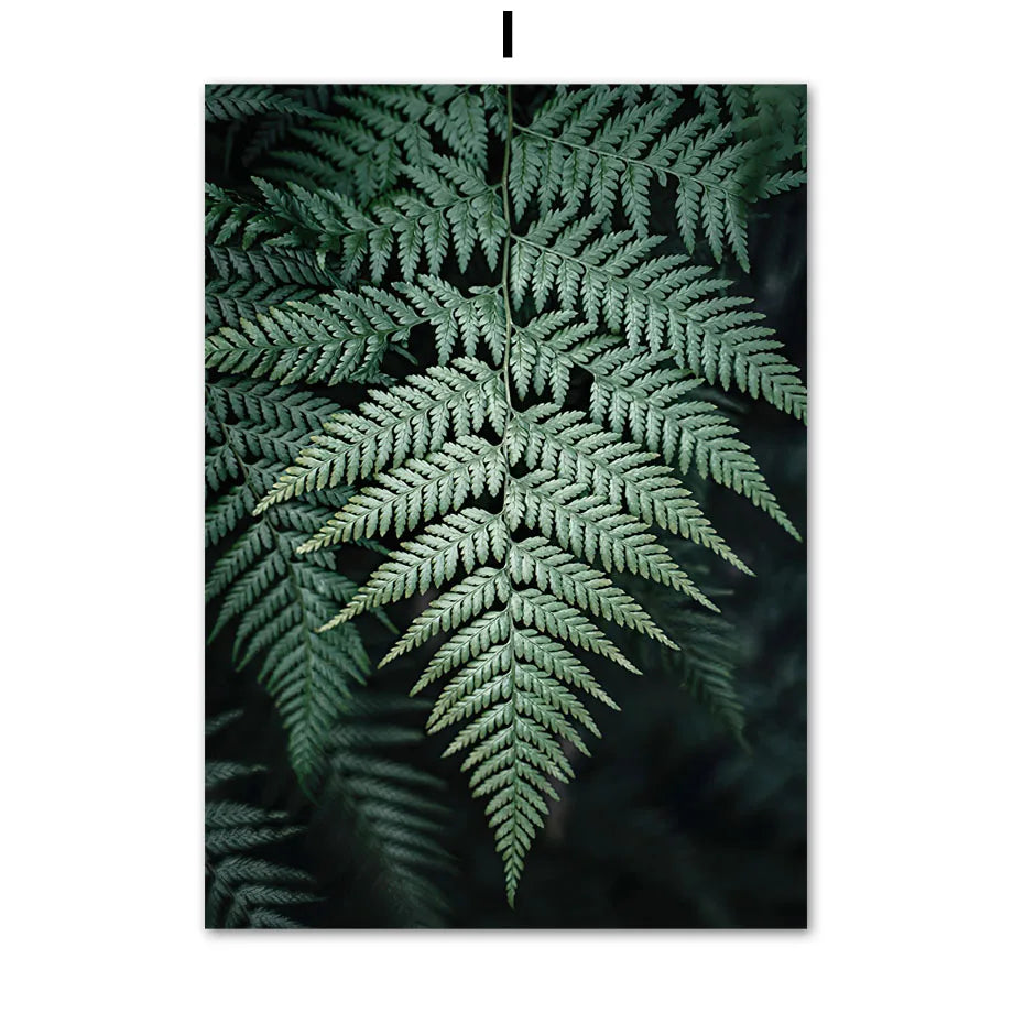 Forest, Mountain & Lake Nature Canvas Print