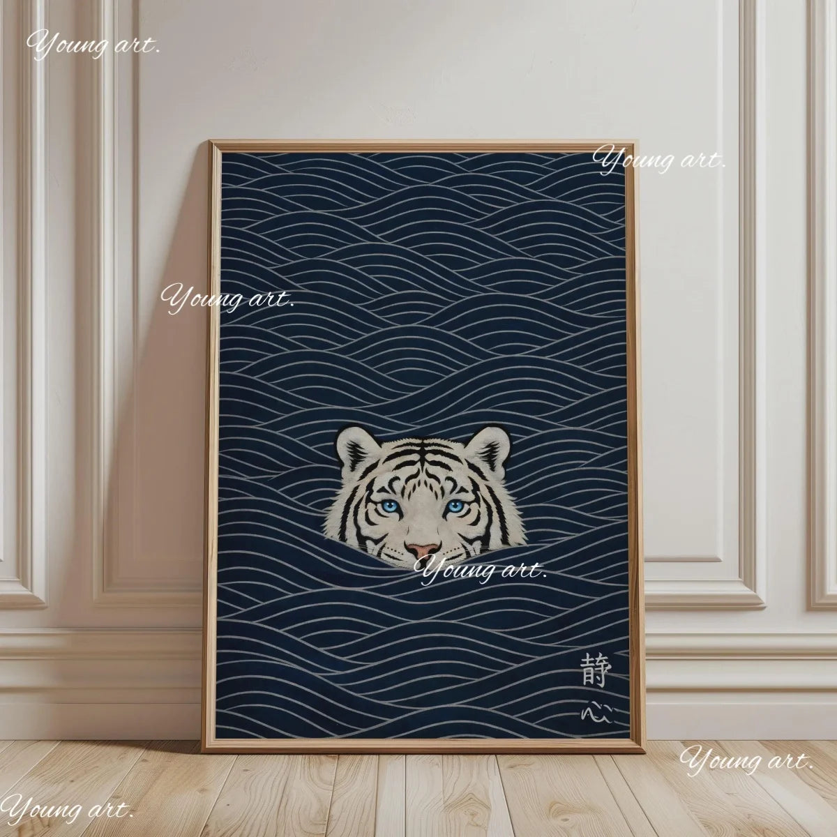 Japanese Retro 90's abstract exhibition prints collection