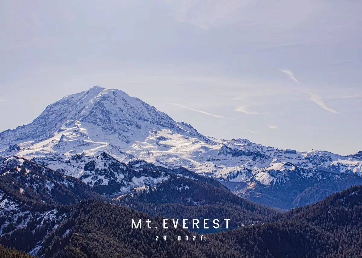 Mount Everest Landscape Canvas Print