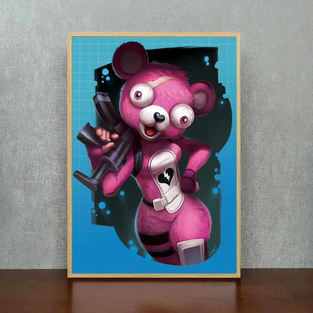 Fortnite Gaming Wall Art Poster