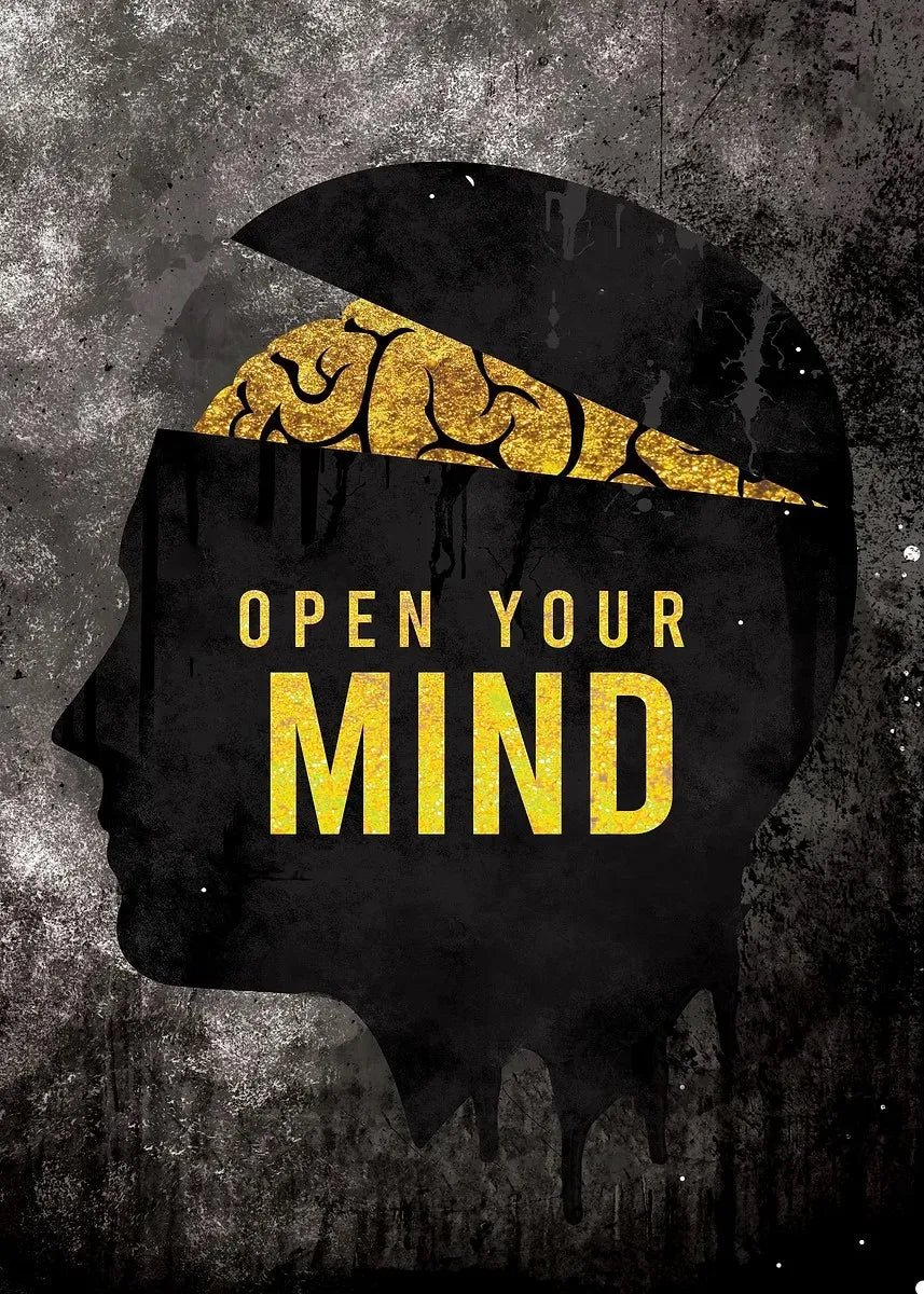 Mindset & Success Canvas Poster