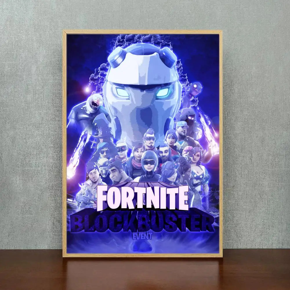 Fortnite Gaming Wall Art Poster